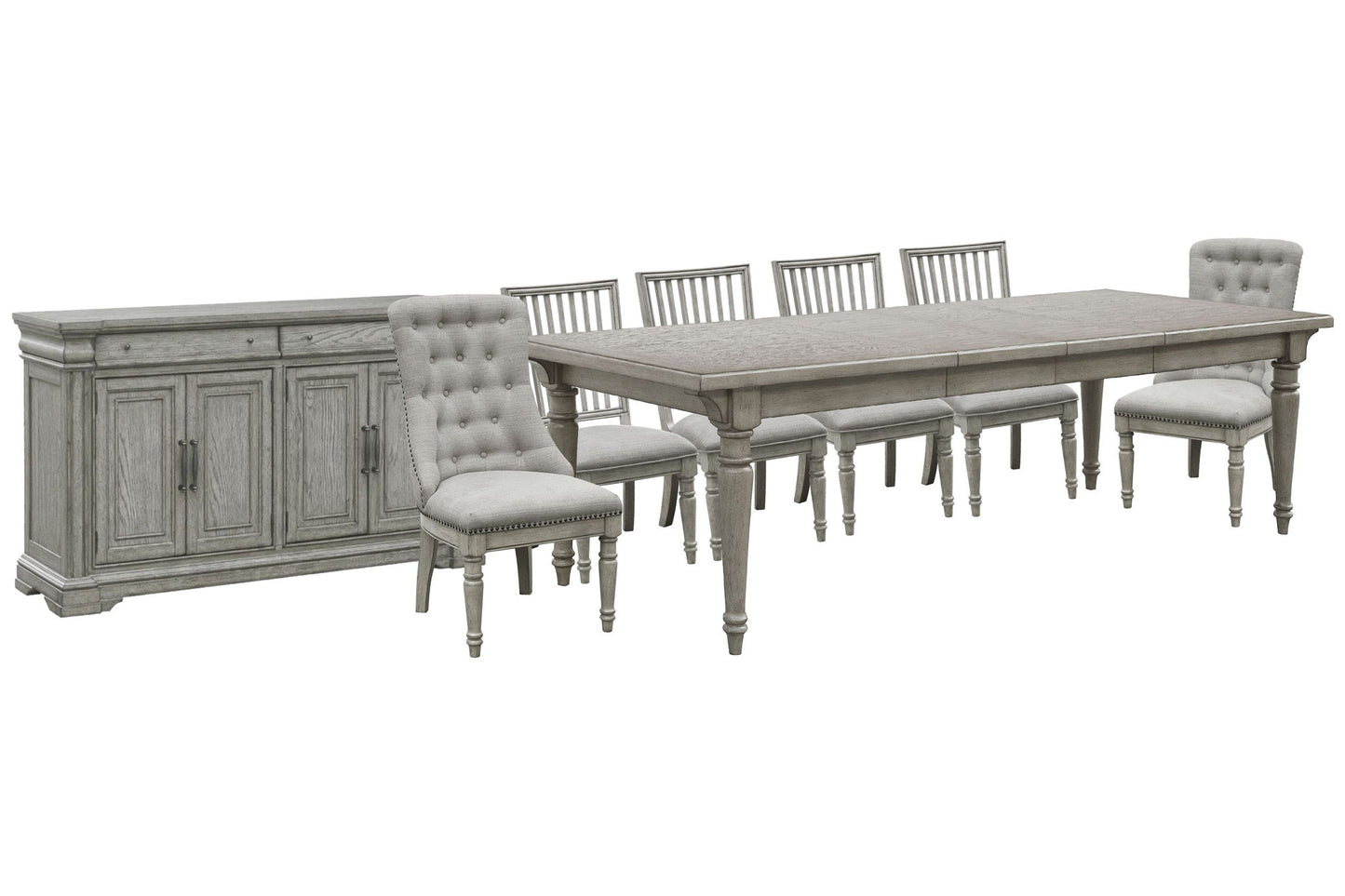 Madison Ridge - Extendable Leg Dining Room Table Set