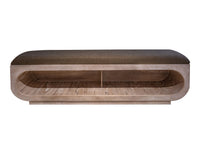 White Balam - Wooden Bench With Fabric Cushioned Seat - Ivory White