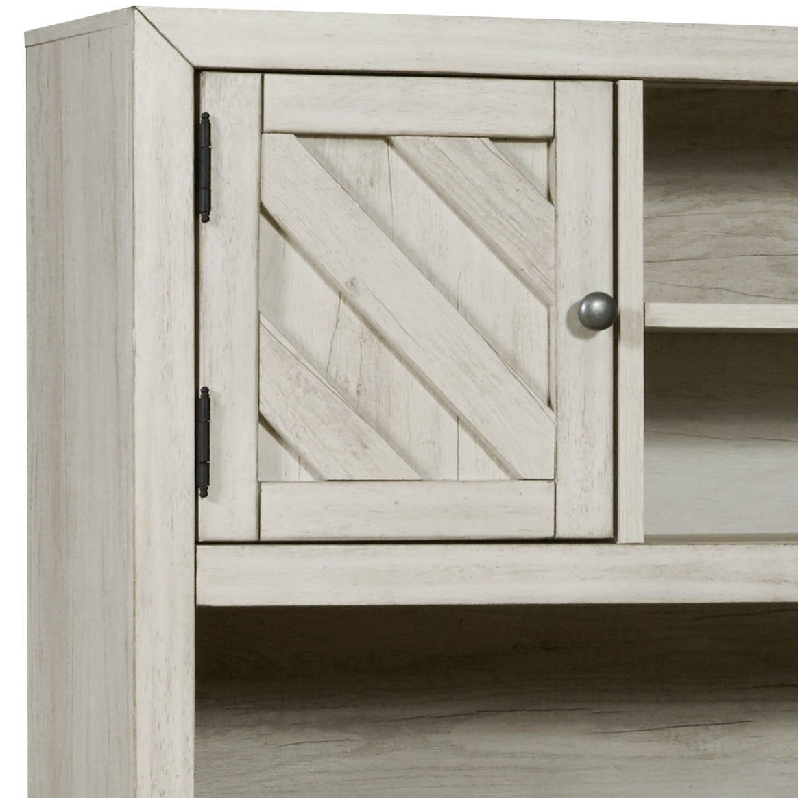 Riverwood - Desk & Two Door Hutch with USB Port
