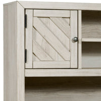 Riverwood - Desk & Two Door Hutch with USB Port