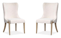 Sunset Cove - Upholstered Host Chair (Set of 2) - Sanibel Brown
