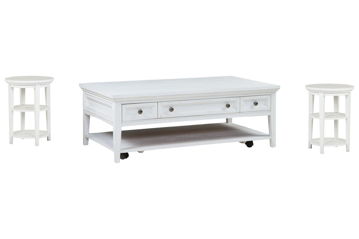 Heron Cove - Rectangular Cocktail Table Set