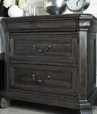 Bellamy - Drawer Nightstand - Peppercorn