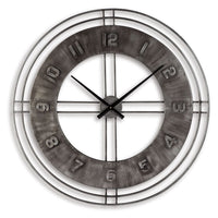 Ana Sofia - Wall Clock - Antique Gray
