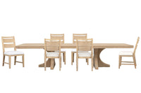 Somerset - Extendable Trestle Dining Table Set