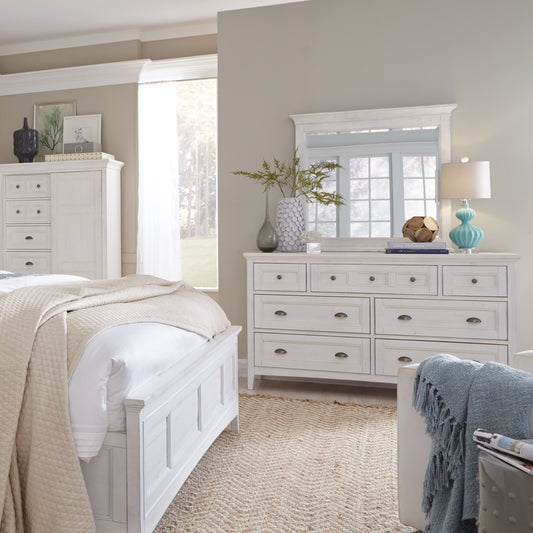 Heron Cove - Drawer Dresser - Chalk White