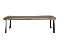 Natural Parota - Rectangular Table (Live Edge) - Light Brown