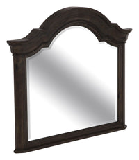 Bellamy - Shaped Mirror - Peppercorn