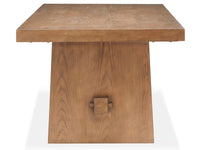 Lindon - Trestle Dining Table - Light Brown