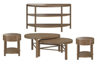 Hadleigh Brown - Nesting Cocktail Table Set