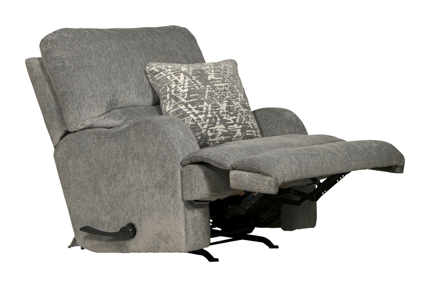 Zane - Swivel Glider Recliner - Shark