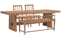 Lindon - Trestle Dining Table Set