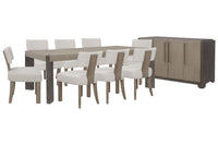 Anderson Park - Leg Dining Table Set With Klismos Chairs