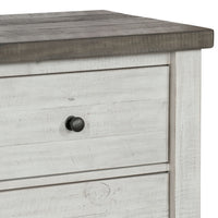 Valley Ridge - 2-Drawer Nightstand - White