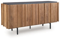 Quintavious - Brown / Charcoal - Accent Cabinet