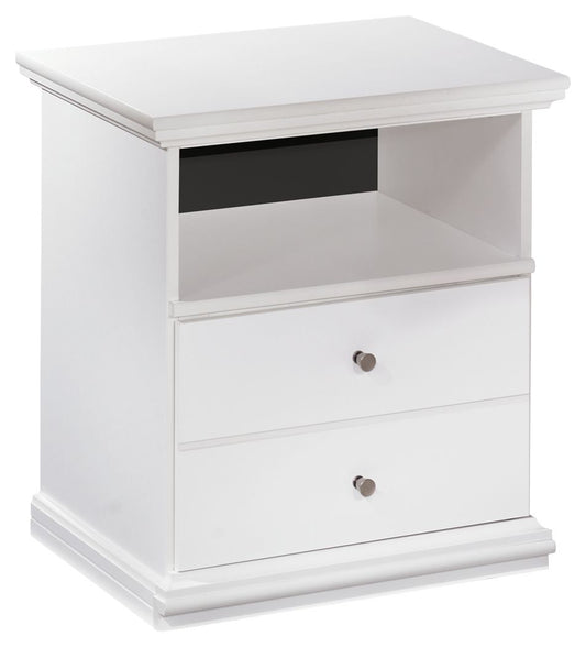 Bostwick - White - One Drawer Night Stand