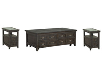 Westley Falls - Lift Top Storage Cocktail Table Set