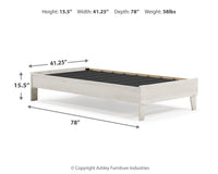 Socalle - Platform Bed
