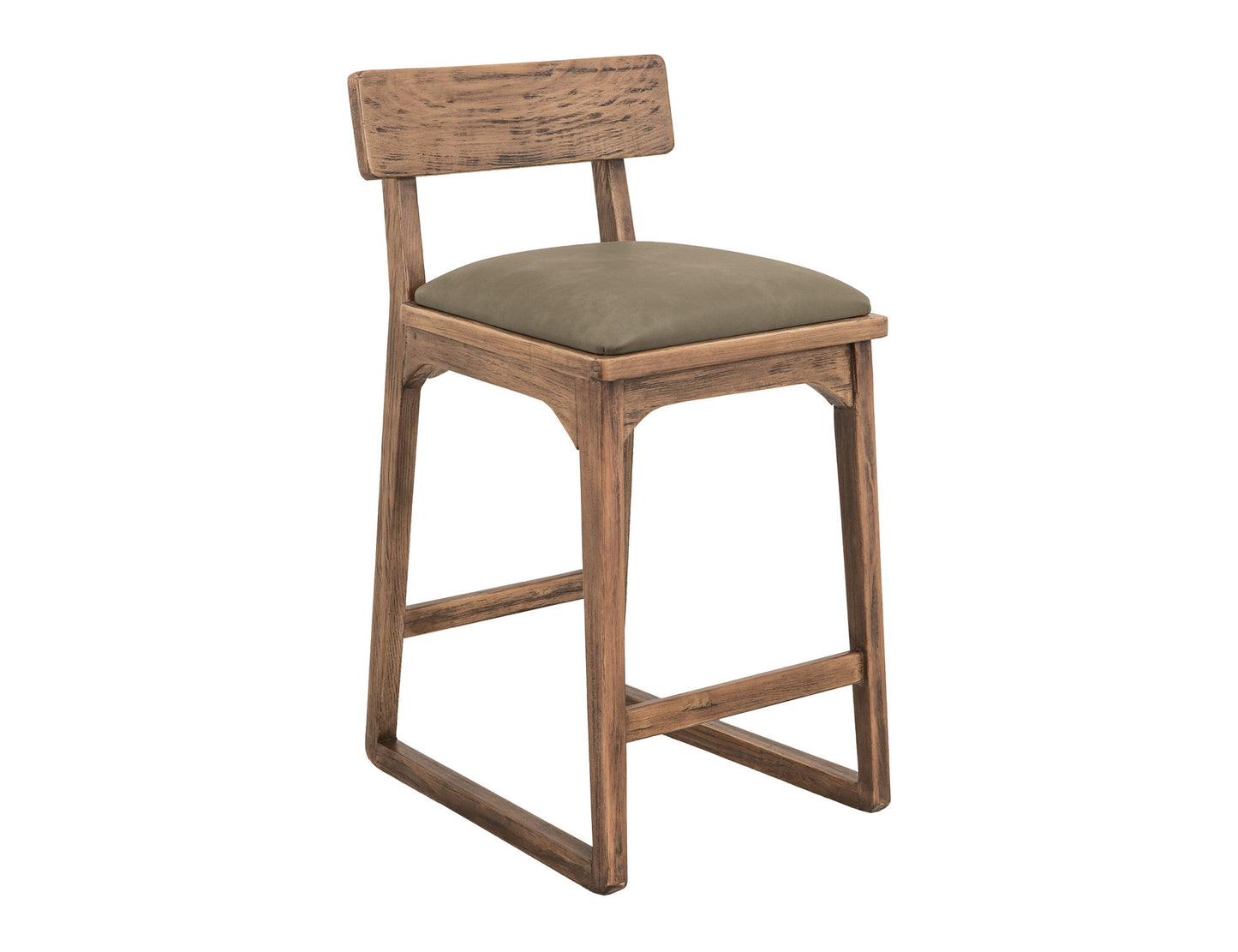 Balam - 24" Barstool (Set of 2) - Light Brown
