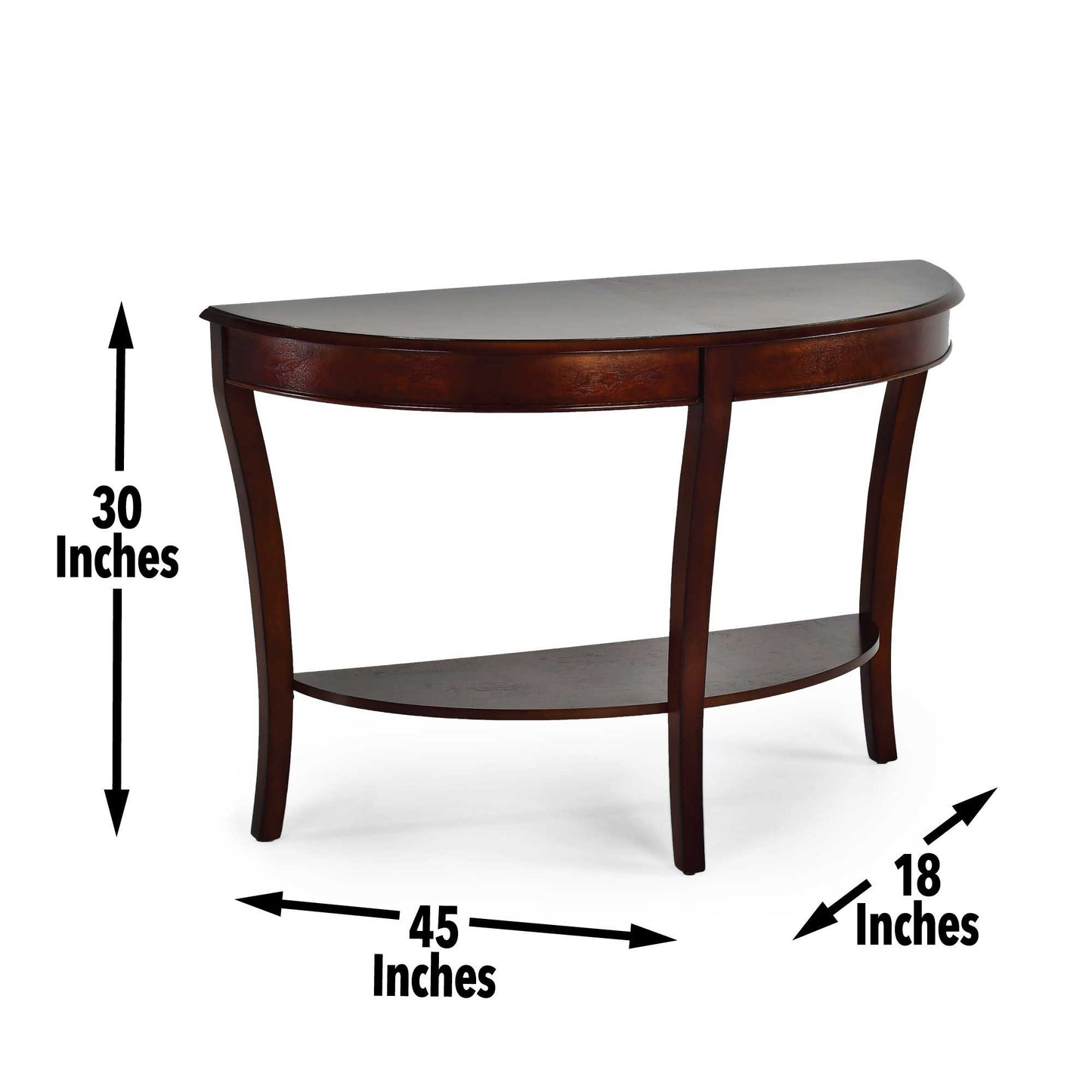 Troy - Sofa Table - Brown