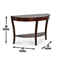 Troy - Sofa Table - Brown