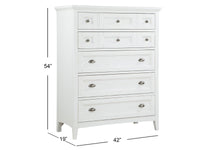 Heron Cove - Drawer Chest - Chalk White