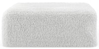 Snowball - Cocktail Ottoman - White