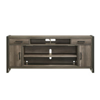 Fireplace TV Consoles - 78" Fireplace TV Console FTS - Brown