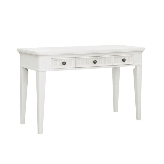 Savannah - 3-Drawer Desk - White Finish - White