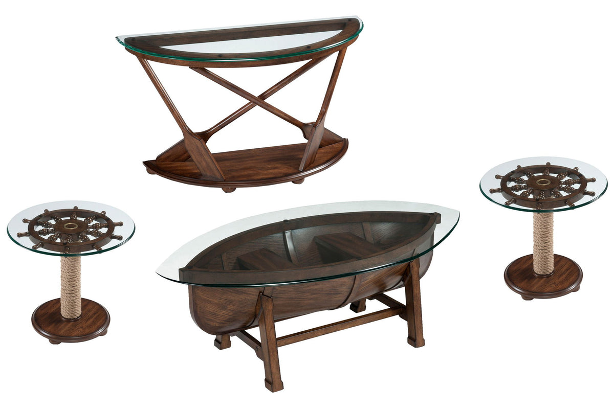 Beaufort - Oval Cocktail Table Set