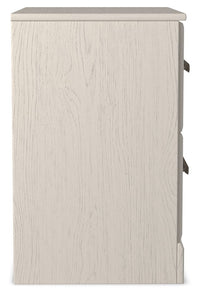 Stelsie - White - Two Drawer Night Stand