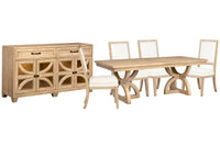 Coventry - Extendable Trestle Dining Table Set