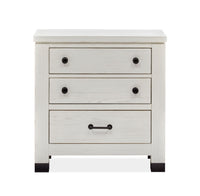 Harper Springs - Drawer Nightstand - Silo White