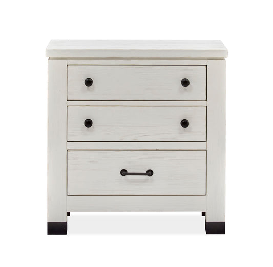 Harper Springs - Drawer Nightstand - Silo White