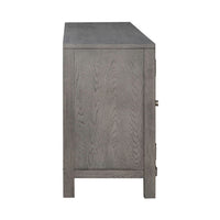 Fireplace TV Consoles - 406 78" Console With Fire FTS - Brown