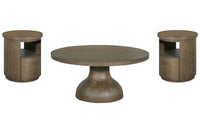 Bosley - Round Cocktail Table Set