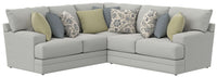 Stockbridge - Sectional With Comfort Coil Seating And 9 Accent Pillows Included