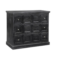 Pulaski Accents - Rustic 3 Drawer Accent Chest - Black