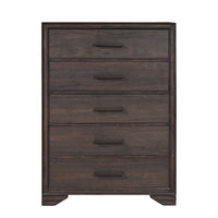 Granite Falls - 5-Drawer Kids Chest - Espresso Brown