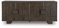 Cato - Dark Brown - Accent Cabinet