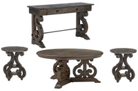 Bellamy - Round Cocktail Table Set