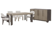 Anderson Park - Leg Dining Table Set With Klismos Chairs