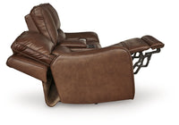 DeepWakes - Power Reclining Loveseat / Console / Adjustable Headrest