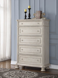 B01511 - Wood Chest - White