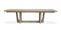 Braelyn - Extendable Trestle Dining Table - Dorian Grey