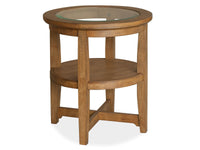 Durant - Shelf End Table - Honey Brown