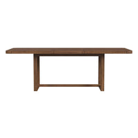 Glinda - Dining Table With 18" Leaf - Brown
