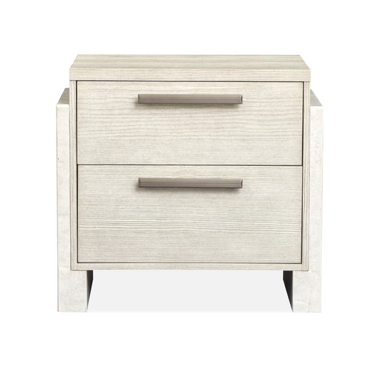 Lorelei - Drawer Nightstand - Misty Cloud