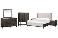 Plum Creek - Upholstered Panel Bedroom Set