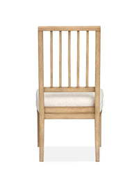 Coventry - Upholstered Side Chair With Solid Wood Back (Set of 2) - Honey Wheat